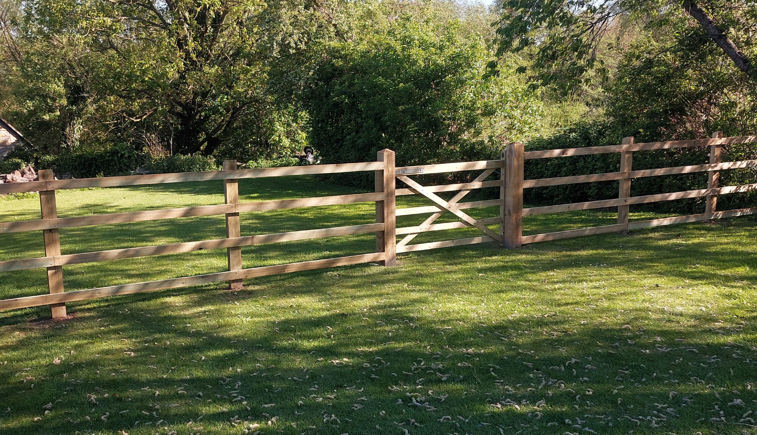 Industrial site fencing steel