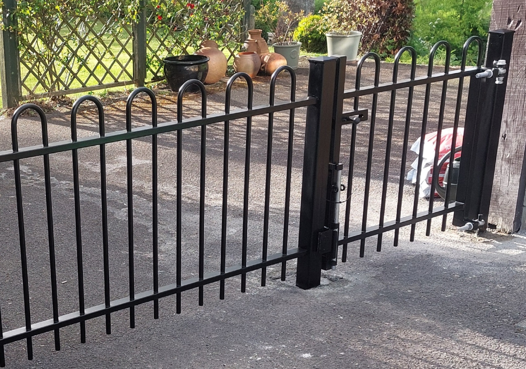 Fence with Proud to support our local community banner