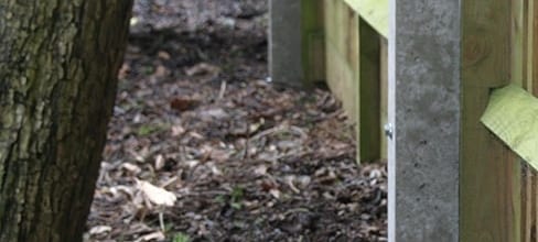 Choosing the correct repair post, metal or concrete!